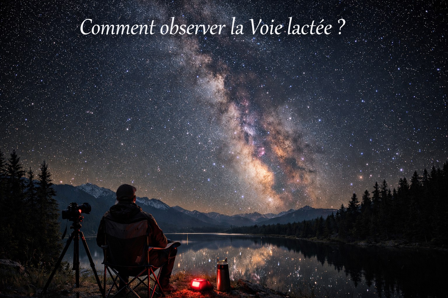 Comment observer la Voie lactée