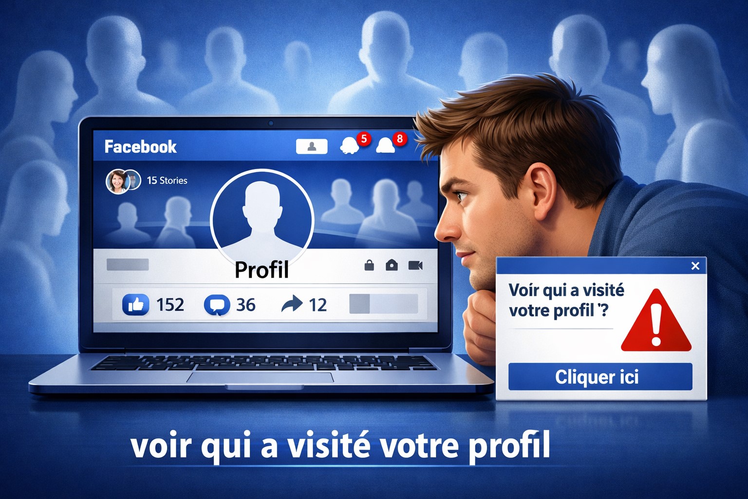 Comment voir qui consulte mon profil Facebook