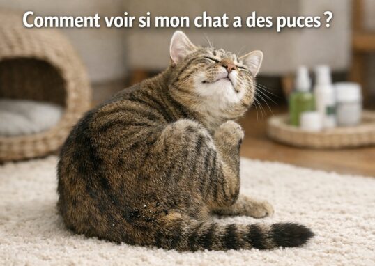 Comment voir si mon chat a des puces
