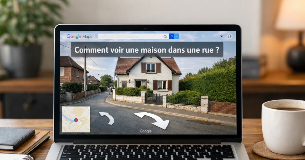 Comment voir une maison dans une rue