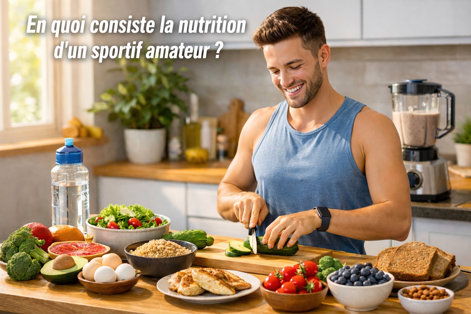 En quoi consiste la nutrition d'un sportif amateur