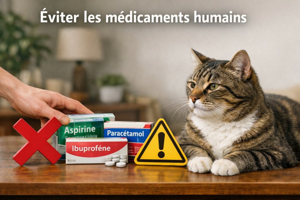 Éviter les médicaments humains