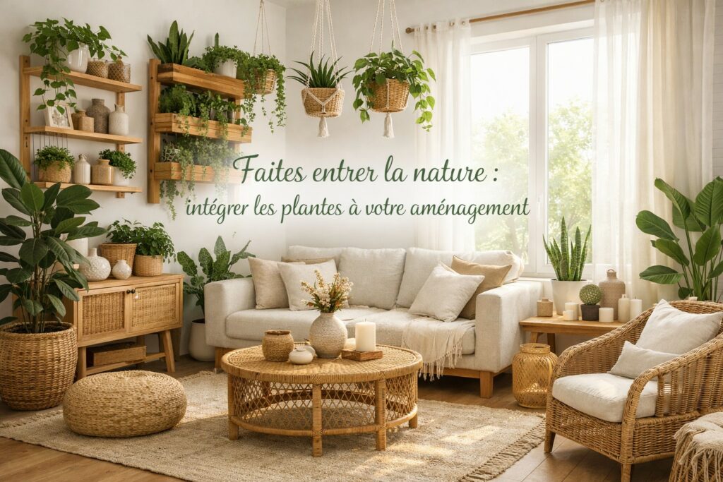 Faites entrer la nature : intégrer les plantes à votre aménagement