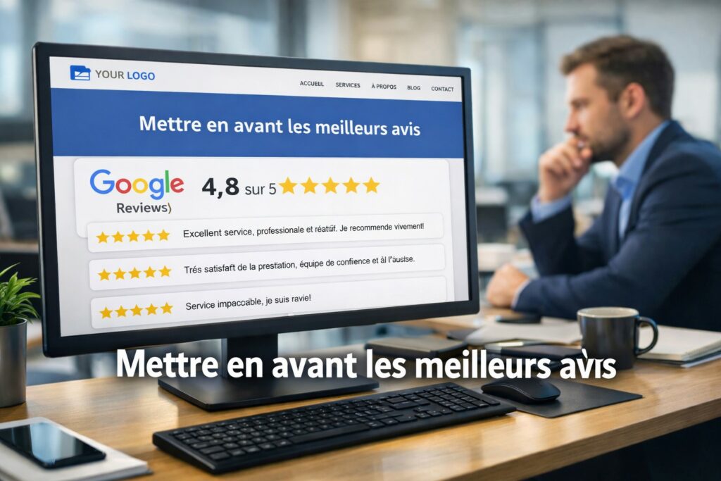 Mettre en avant les meilleurs avis