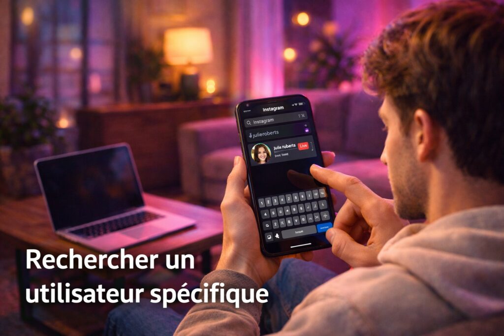 Rechercher un utilisateur spécifique