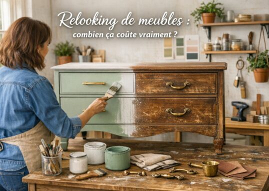 Relooking de meubles combien ça coûte vraiment