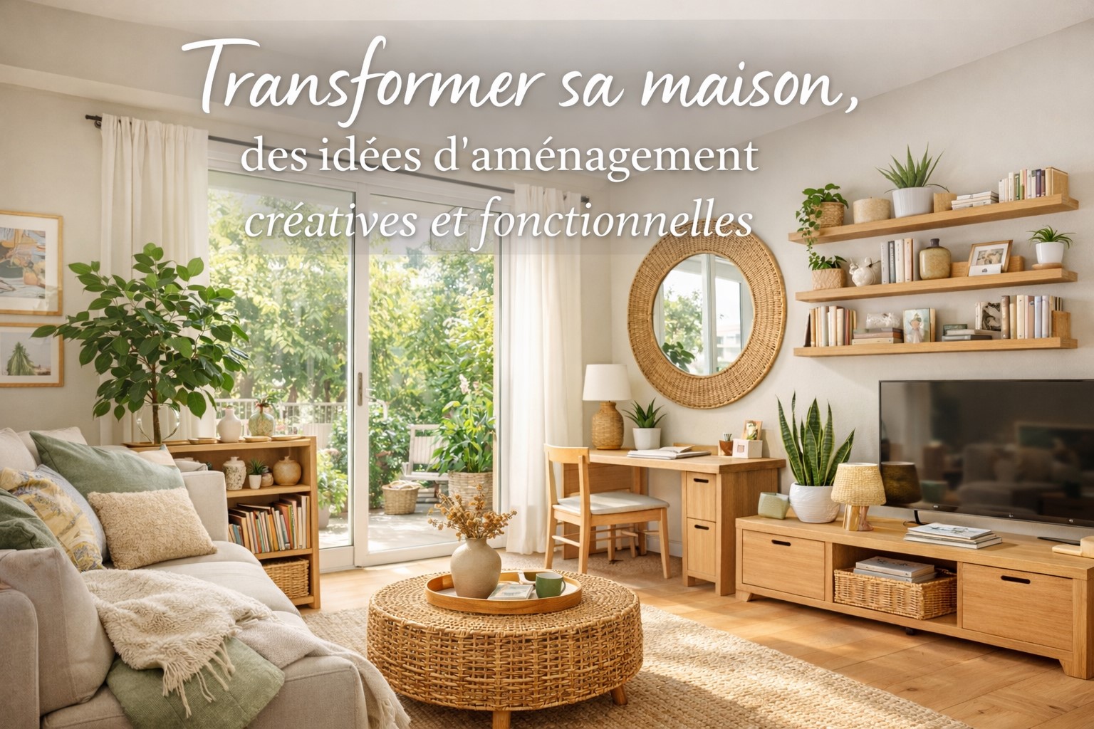 Transformer sa maison, des idées d'aménagement créatives et fonctionnelles