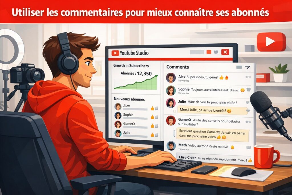 Utiliser les commentaires pour mieux connaître ses abonnés