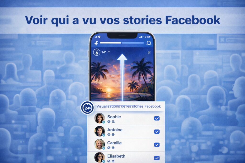 Visualisation des vues sur les stories Facebook