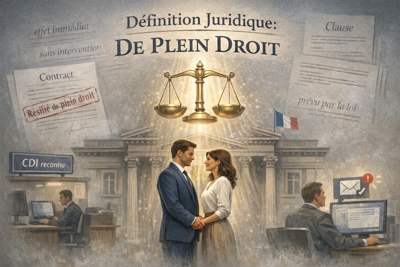 définition juridique de plein droits