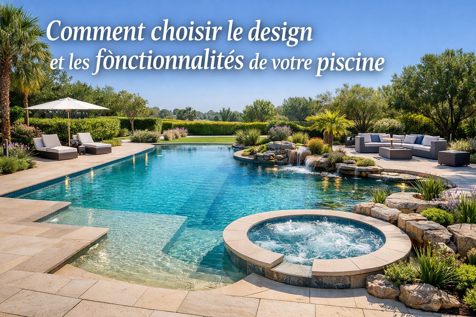 Comment choisir le design et les fonctionnalités de votre piscine