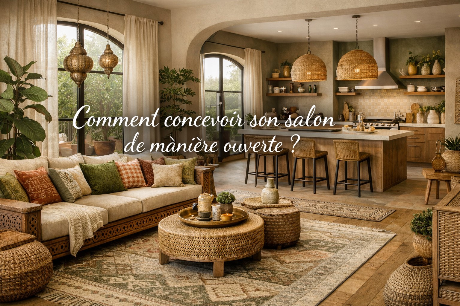 Comment concevoir son salon de manière ouverte ?