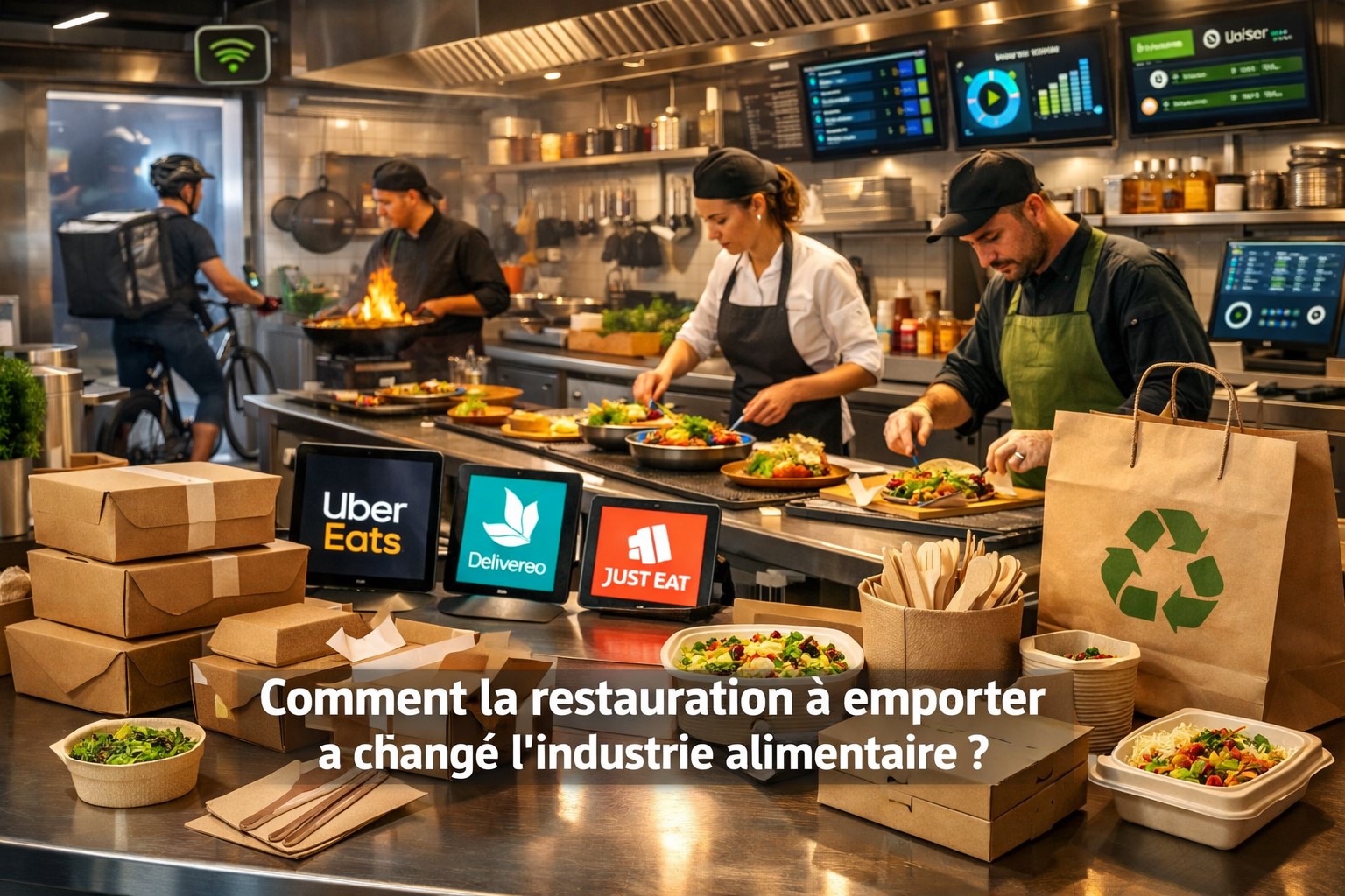 Comment la restauration à emporter a changé l'industrie alimentaire