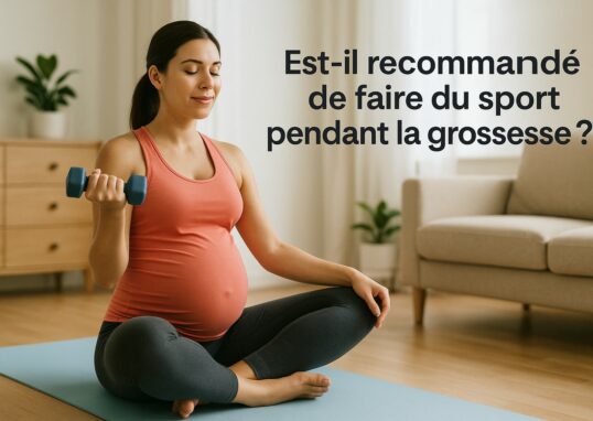 Est-il recommandé de faire du sport pendant la grossesse