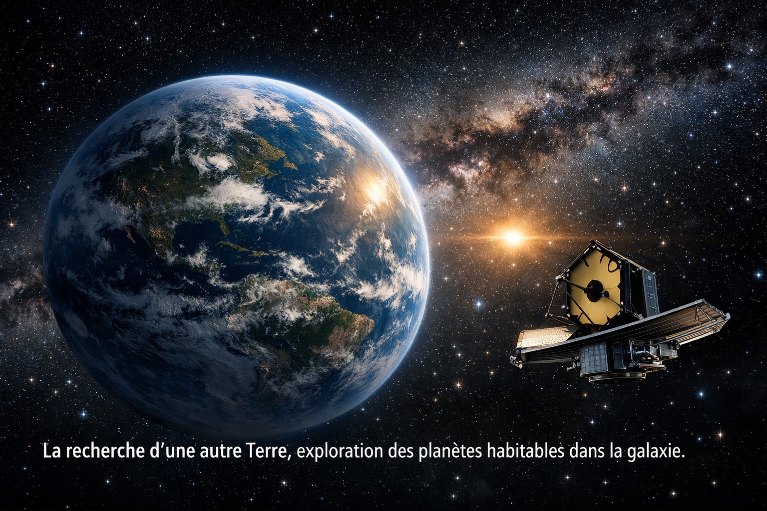La recherche d'une autre Terre Exploration de planètes habitables dans la galaxie