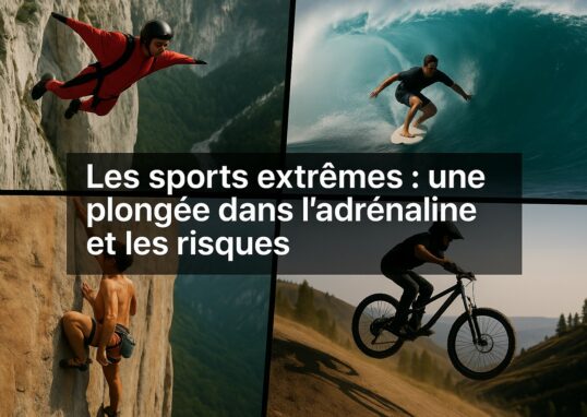 Les sports extrêmes : une plongée dans l'adrénaline et les risques