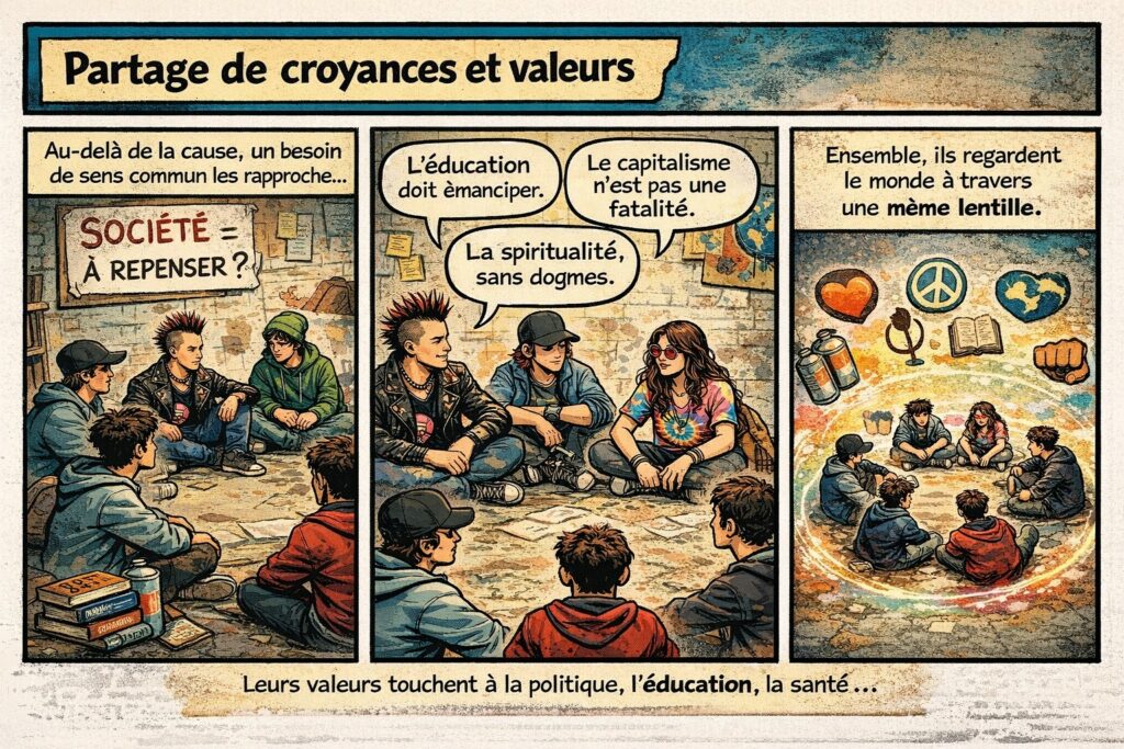 Partage de croyances et valeurs