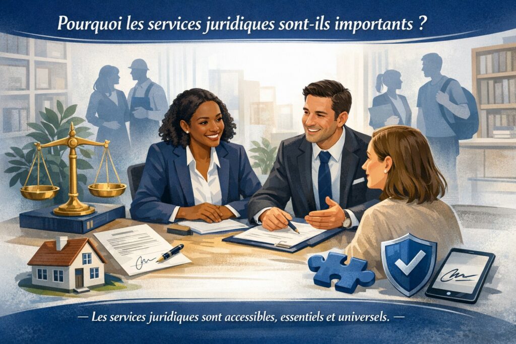 Pourquoi les services juridiques sont-ils importants