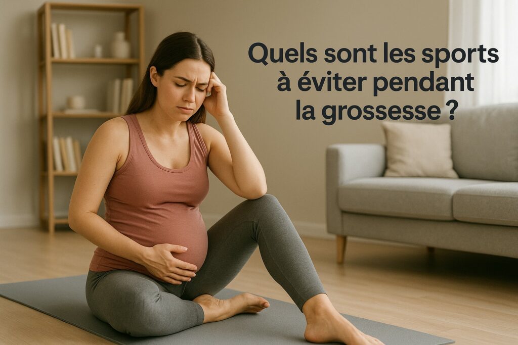 Quels sont les sports à éviter pendant la grossesse 
