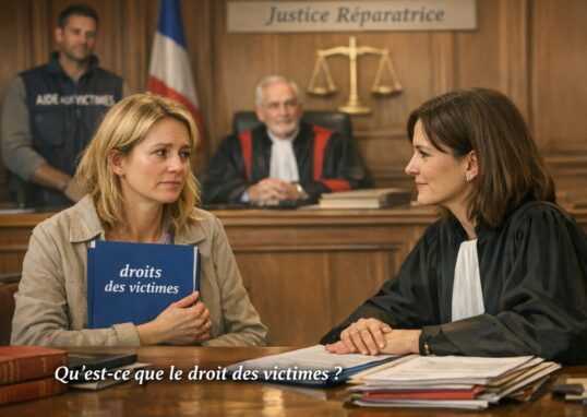 Qu'est-ce que le droit des victimes