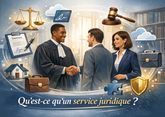 Qu'est-ce qu'un service juridique
