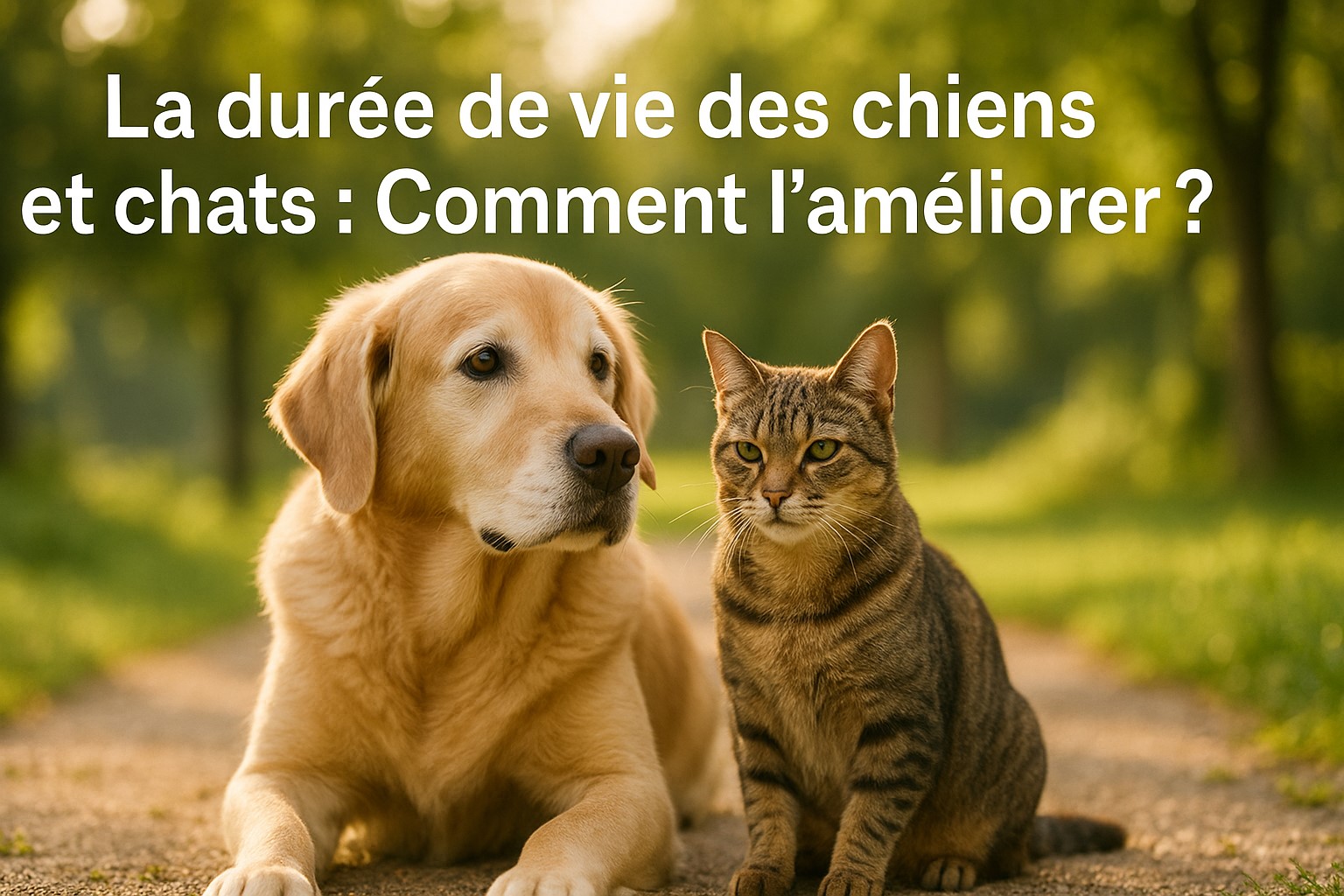 La durée de vie des chiens et chats Comment l'améliorer