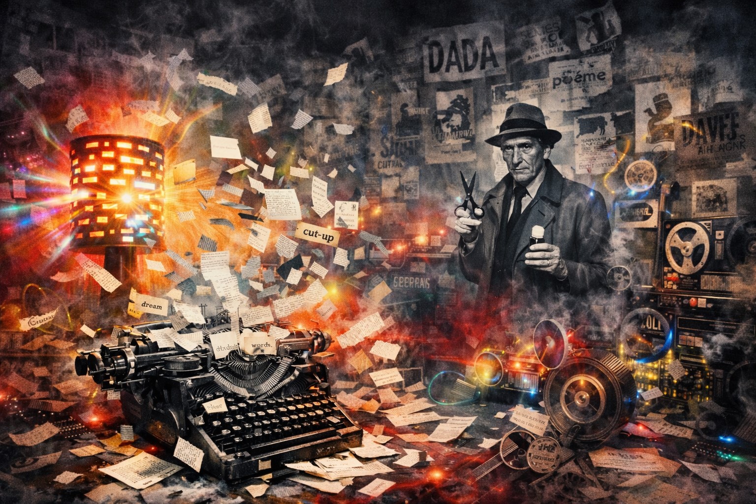 La technique du cut-up Origines et impact sur l'art et la littérature