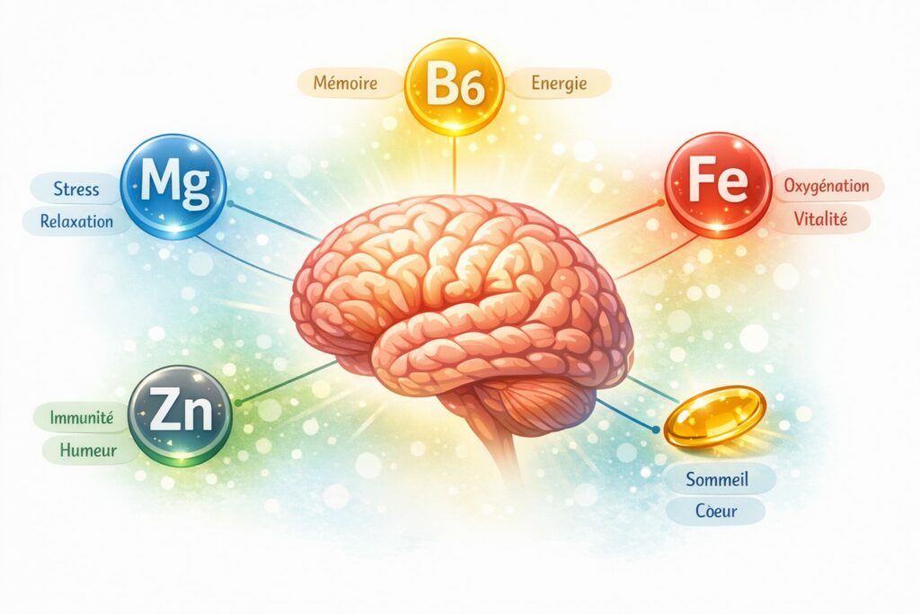 Le cerveau, un organe très demandeur en micronutriments