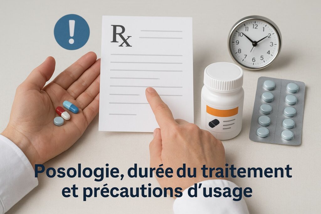 Posologie, durée du traitement et précautions d’usage