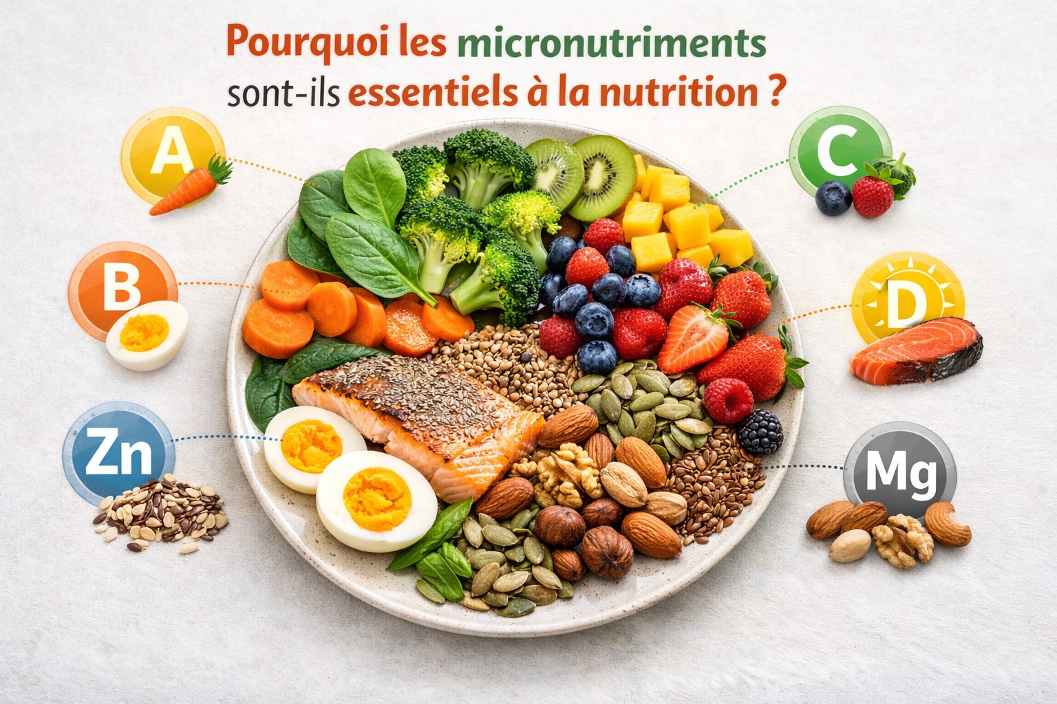 Pourquoi les micronutriments sont-ils essentiels à la nutrition