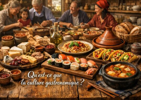 Qu'est-ce que la culture gastronomique