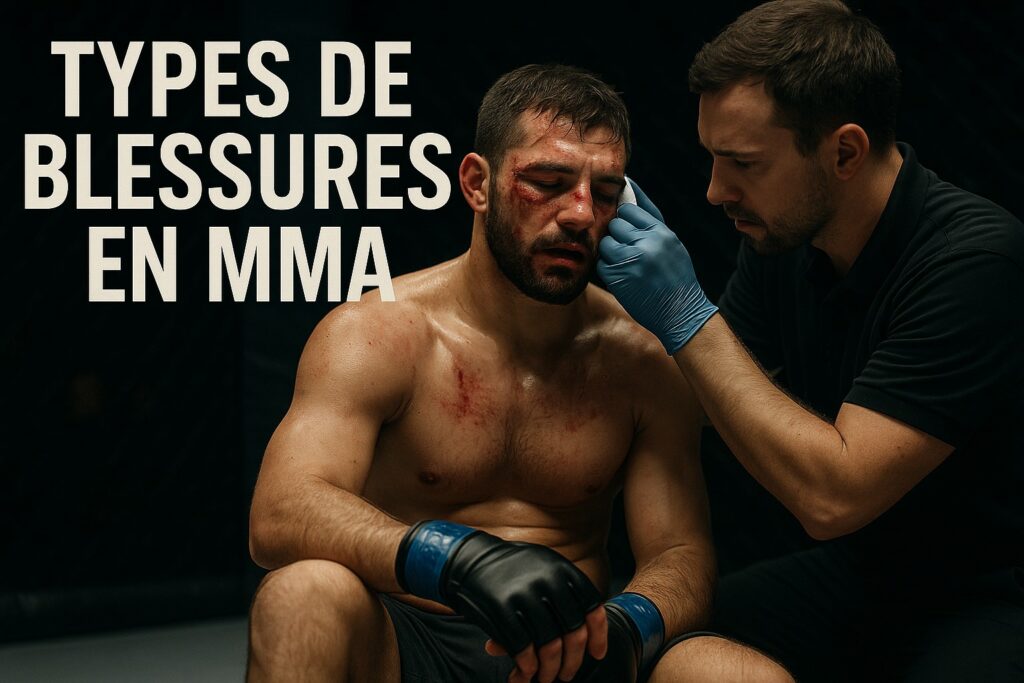 Types de blessures en MMA