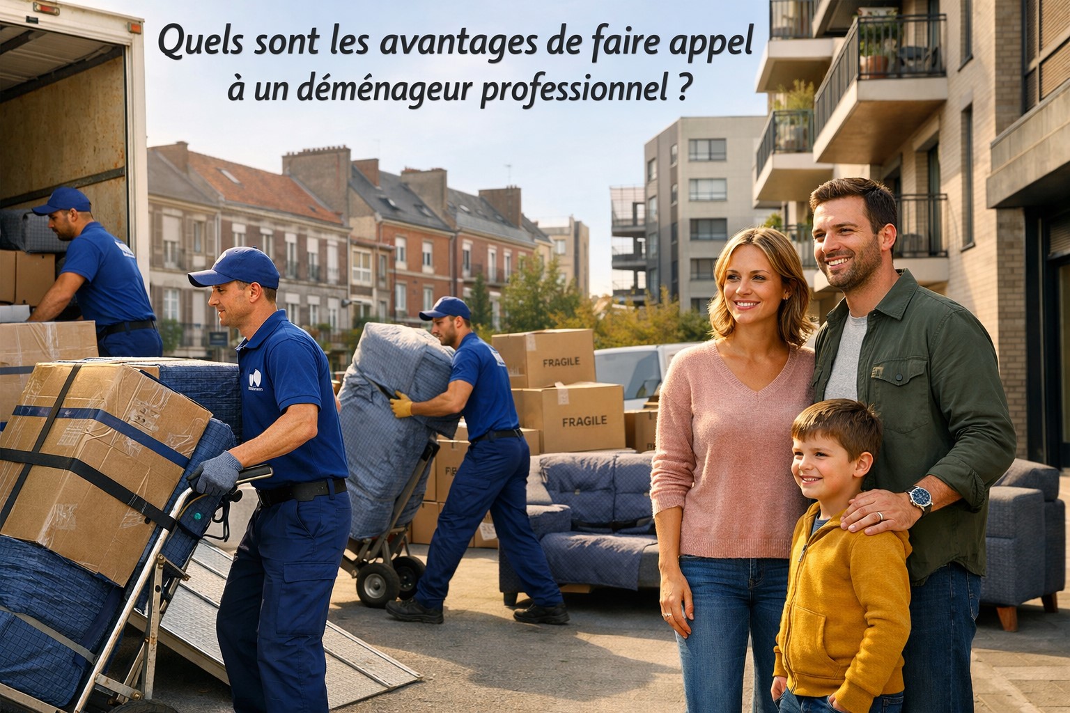 Quels sont les avantages de faire appel à un déménageur professionnel