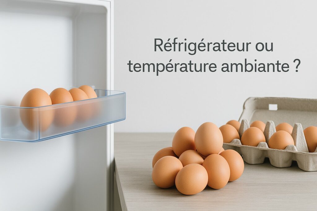 Réfrigérateur ou température ambiante