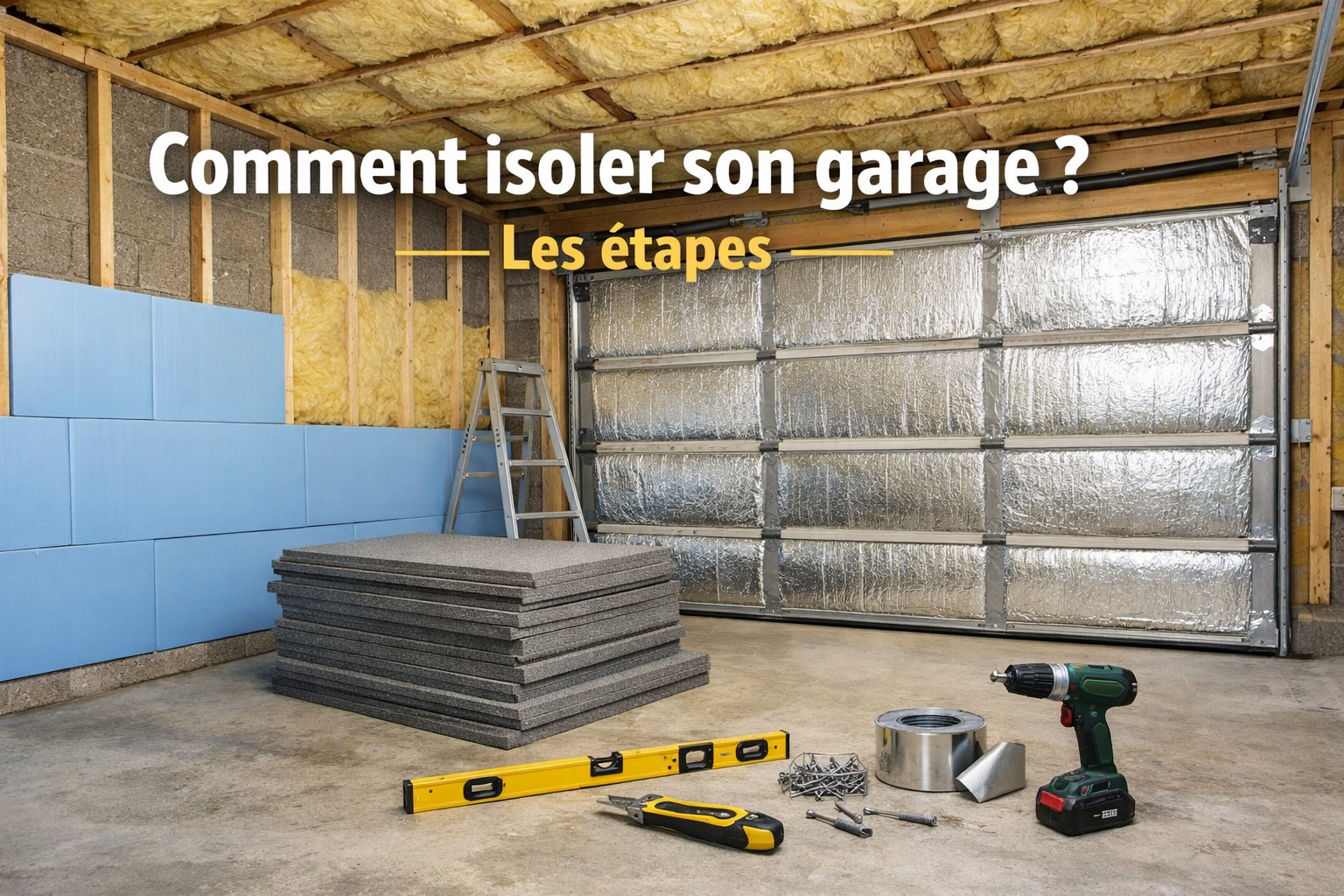 Comment isoler son garage Les étapes