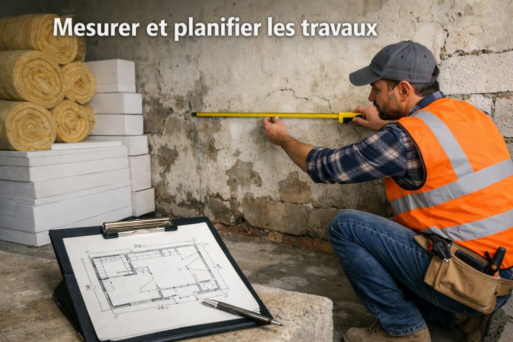 Mesurer et planifier les travaux