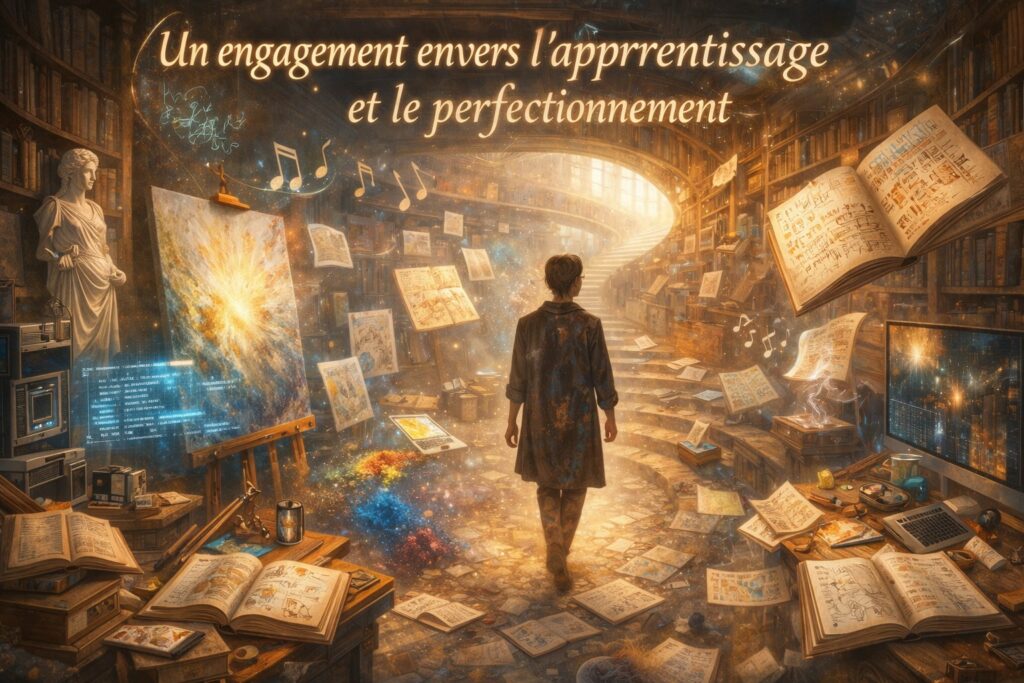 Un engagement envers l’apprentissage et le perfectionnement