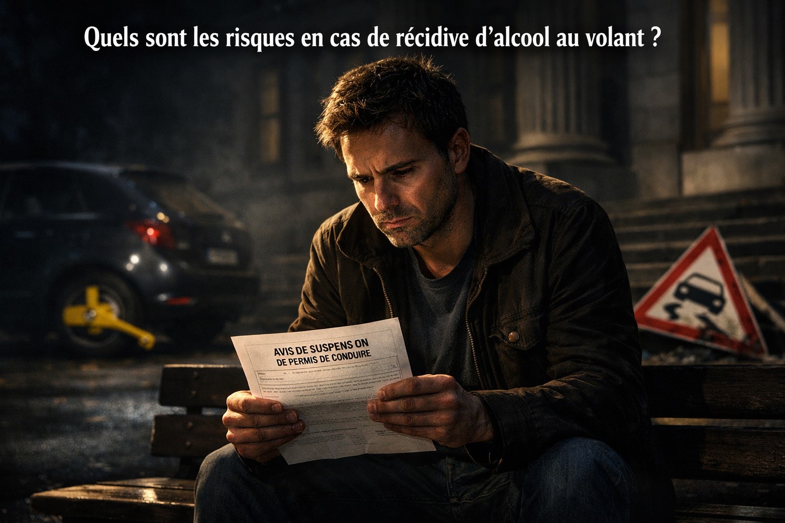 Quels sont les risques en cas de récidive d’alcool au volant 