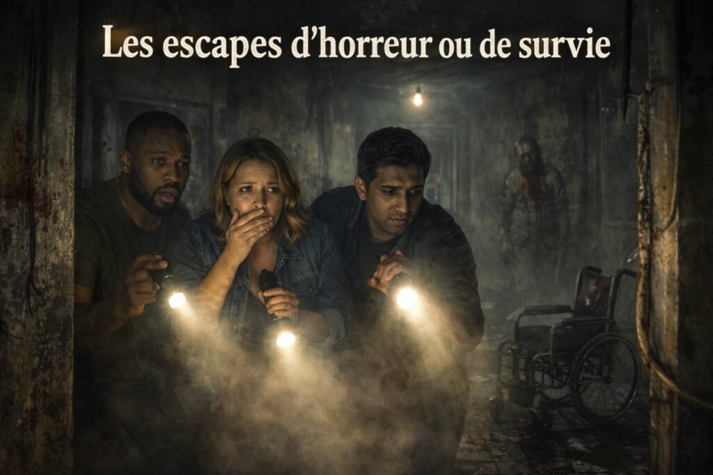 Les escapes d’horreur ou de survie