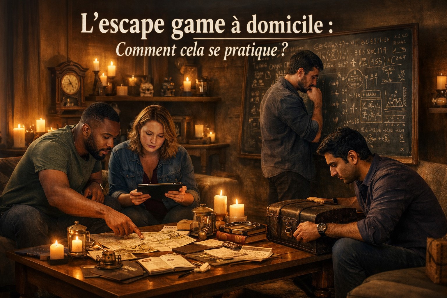 L'escape game à domicile Comment cela se pratique