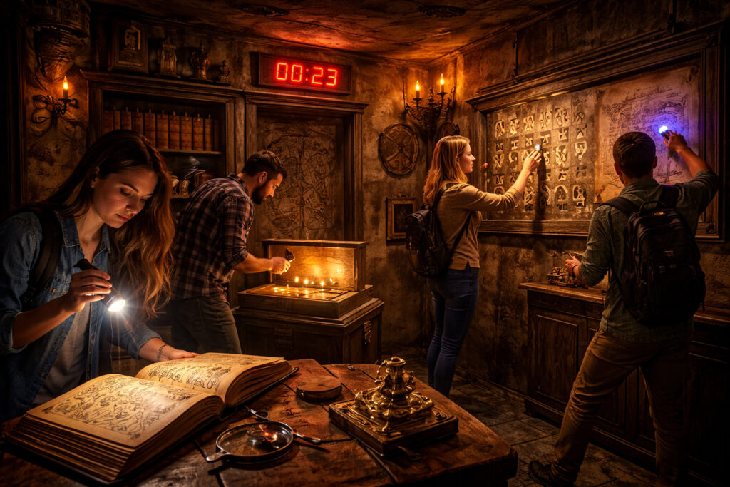 salle d escape game traditionnel