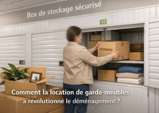 Comment la location de garde-meubles a révolutionné le déménagement