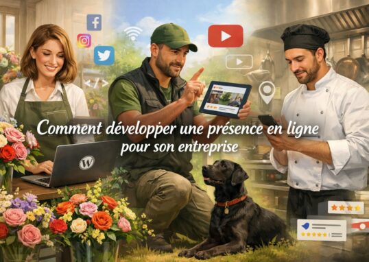 Comment développer une présence en ligne pour son entreprise
