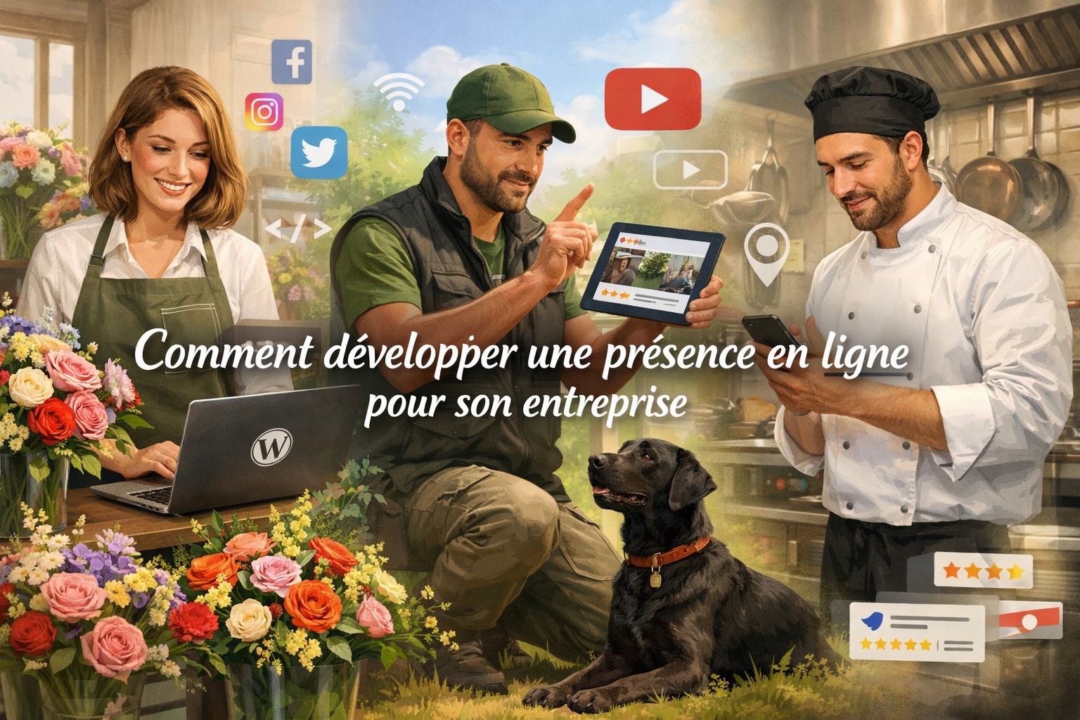 Comment développer une présence en ligne pour son entreprise