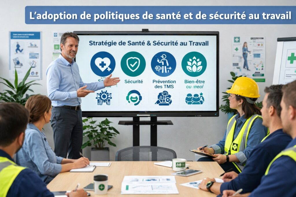 L'adoption de politiques de santé et de sécurité au travail
