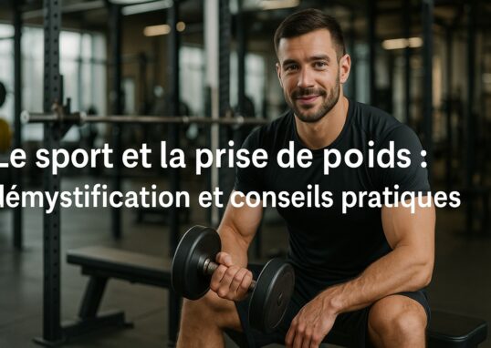 Le sport et la prise de poids : démystification et conseils pratiques