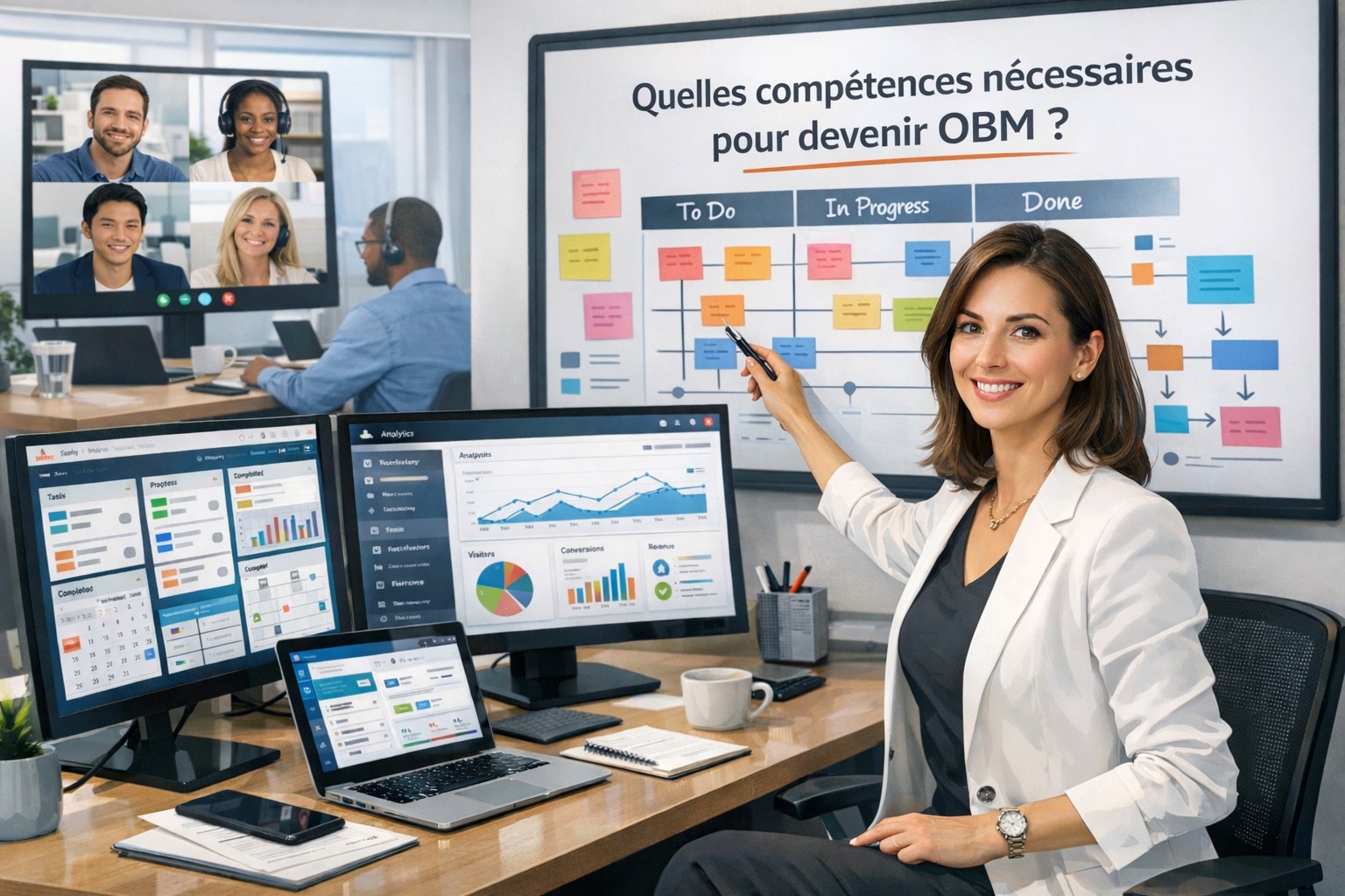 Quelles compétences nécessaires pour devenir OBM