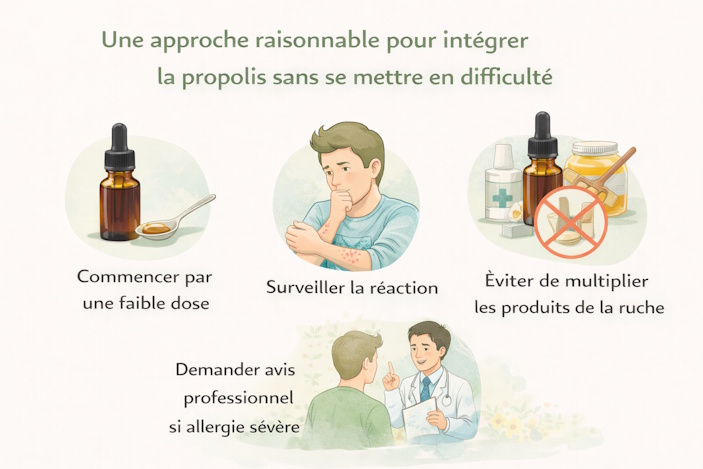 approche raisonnable propolis
