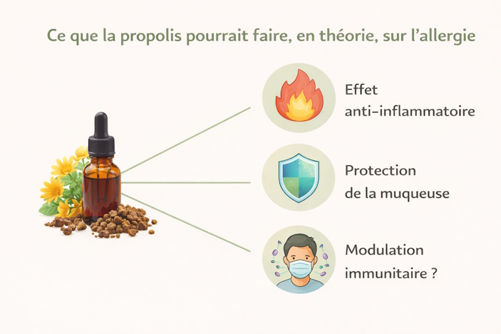 effet propolis sur allergie