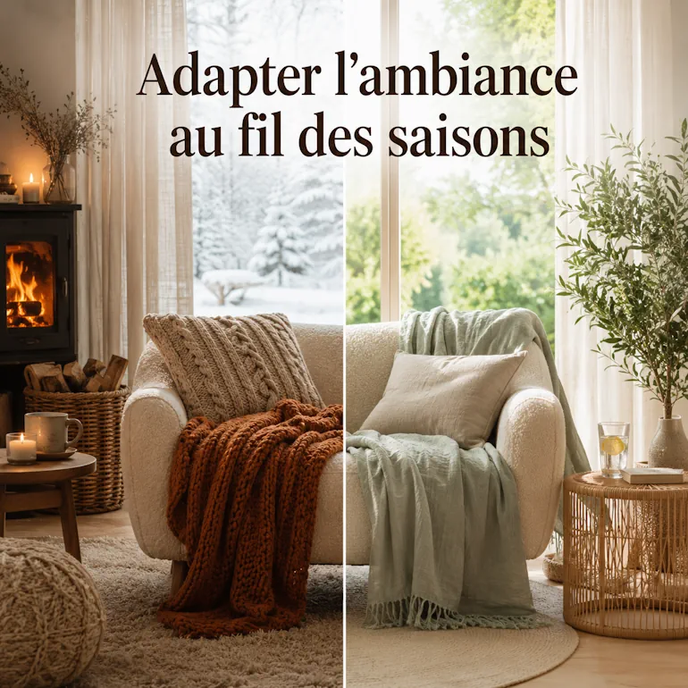 adapter l'ambiance au fil des saisons